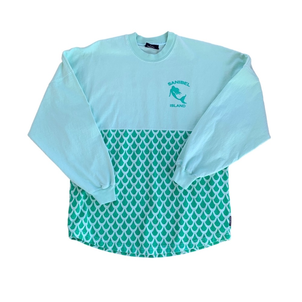 Sanibel Island Mermaid Spirit Jersey Long Sleeve T-shirt
